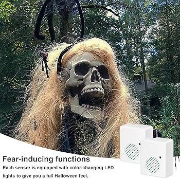 Amazon | Mimoqk ハロウィンサウンドセンサー、ハロウィンサウンド